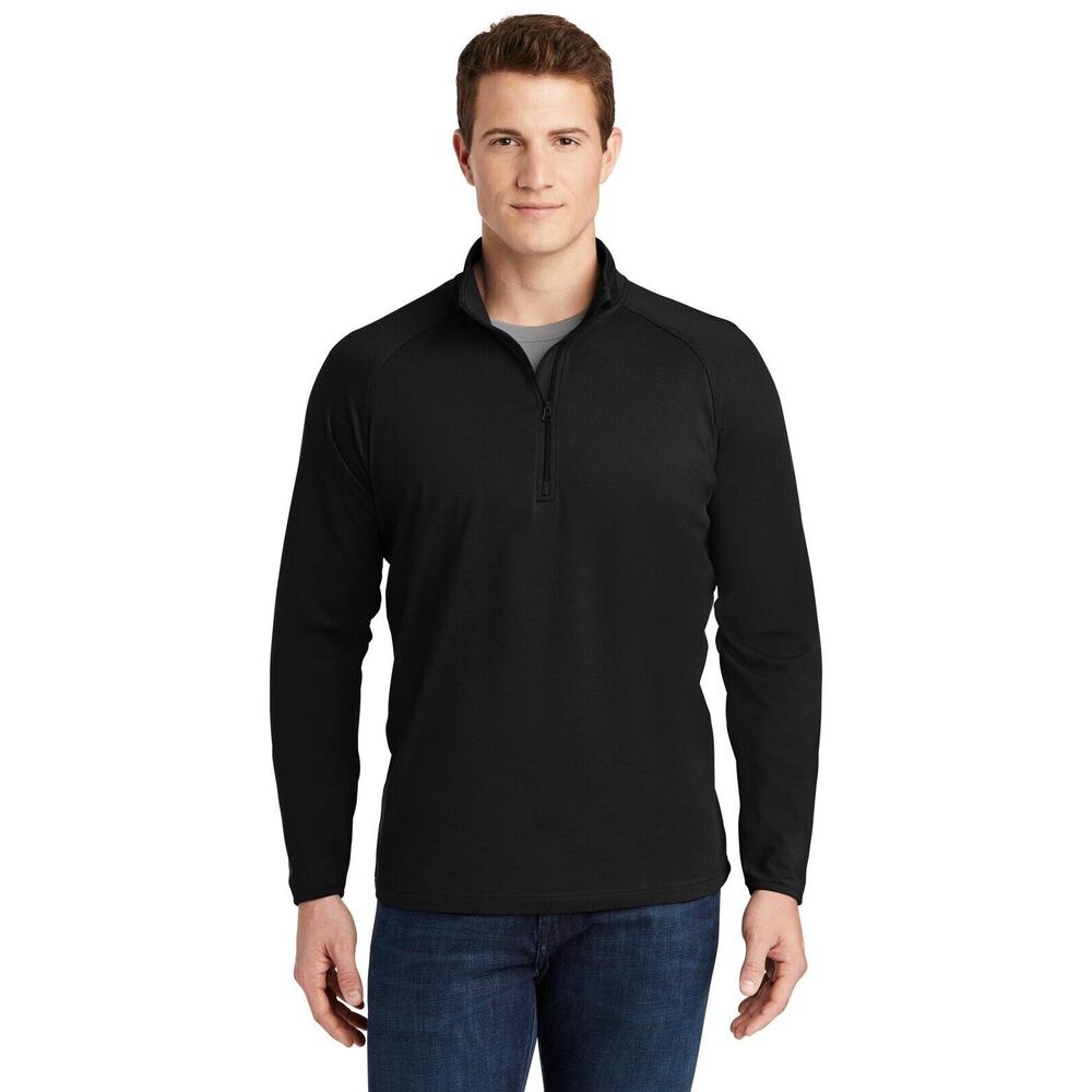 Sport-Tek Sport-Wick Stretch 1/2-Zip Pullover. St850 XXL